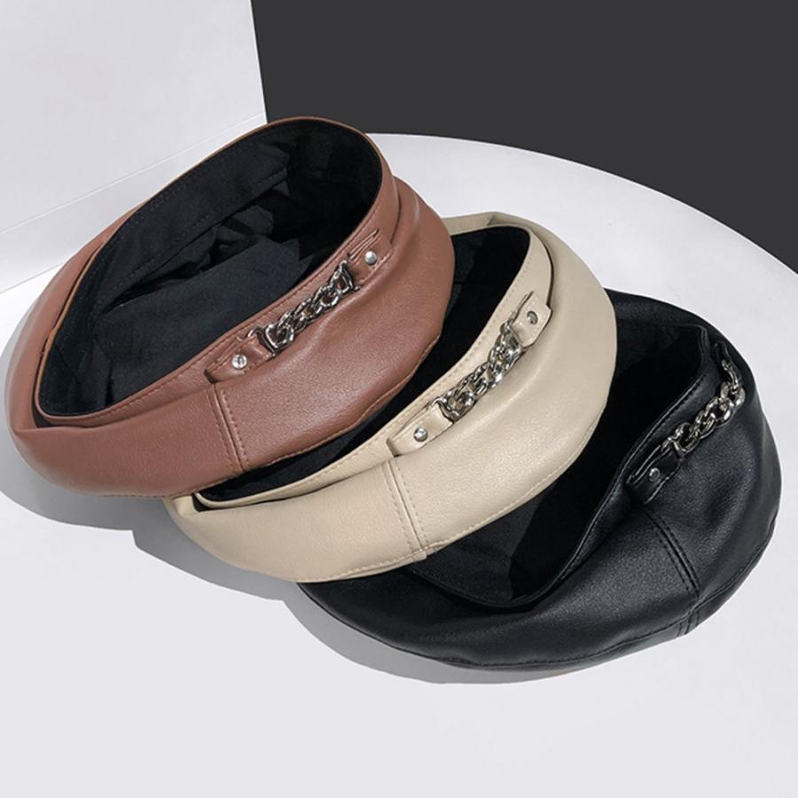 ベレー帽 | 帽子 レディース チェーン付き