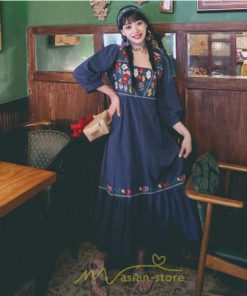 マキシ | ワンピース レディース ロングワンピース Aライン 花柄 カジュアル きれいめ 大人 ワンピ 長袖 夏秋 パーティー 夏 通勤 ガーリー 秋 着痩せ リゾート 旅行