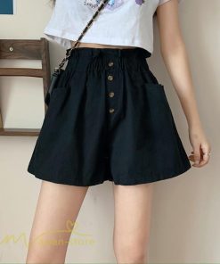 ショートパンツ | レディース サマーパンツ 夏コーデ 新作 おしゃれ ハイウエスト 無地 きれいめ 女性着 アウトドア ゆったり お出かけ パンツ ワイドパンツ 日常