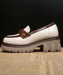 ローファー | 厚底 靴 オフィス 学生 通勤 通学 カジュアル パンプス 太ヒール 春 夏 秋 冬 学生靴 送料無料 コンフォート 学校 フォーマル 疲れにくい 痛くない