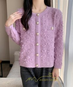 カーディガン | 2022秋冬ニットアウター レディース ニットニット セーター 長袖 羽織り フロントボタン 可愛い トップス 20代40代 通学通勤