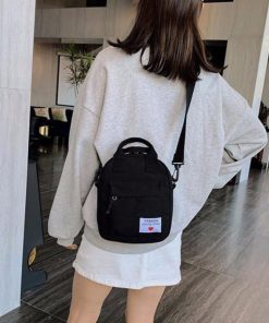 ショルダーバッグ | ミニ トートバッグ 小さめ 2way ボディバッグ 斜めがけ レディース スクエアバッグ かわいい 大人 キャンバスバッグ