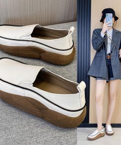 スニーカー | スリッポン レディース おしゃれ 紐なし 無地 厚手あり スリッポン大人カジュアル 厚底スニーカー 厚底スリッポン ローカットスニーカーレディース