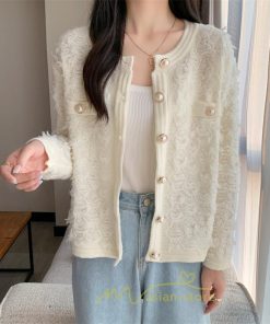 カーディガン | 2022秋冬ニットアウター レディース ニットニット セーター 長袖 羽織り フロントボタン 可愛い トップス 20代40代 通学通勤