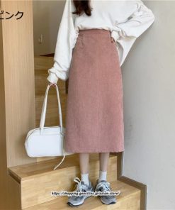 スカート | ロング丈 ロング秋冬 あったか カジュアル Aライン スリット キレイめ 着痩せ 2022新作 通勤 40代 50代　 30代 20代 通学