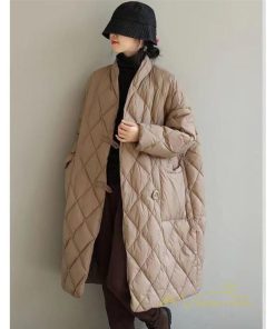 ダウンジャケット コート | キルティングコート ロングコート レディース アウター 防寒 ダウン 中綿 秋 冬アウター 長袖 冬服 キルティングジャケット 大きめ ゆったり 立てネック