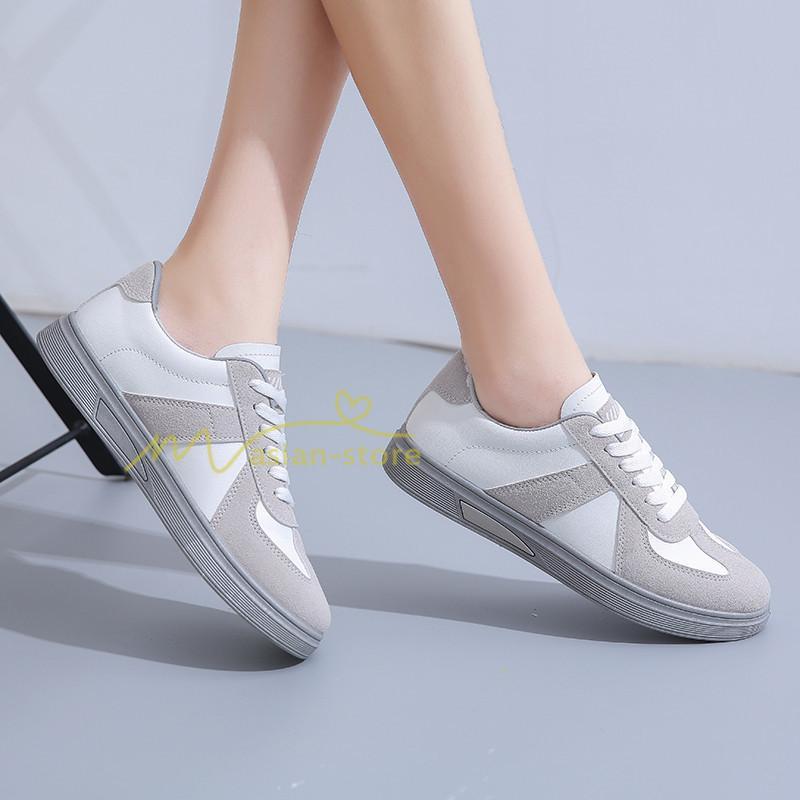 スニーカー | スニーカー レディース レディースシューズ ローカット 靴 フラットシューズ ぺたんこ ウォーキングシューズ Pu革 美脚 歩きやすい 厚底靴 厚底スニーカー