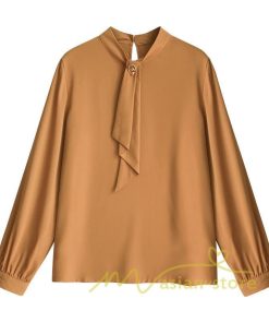 在庫ある | 長袖ブラウス レディース 秋物 シャツレディース ブラウスシャツ オフィス シフォンブラウス 30代40代50代 リボン フェミニン 3色 OL トップス フリル