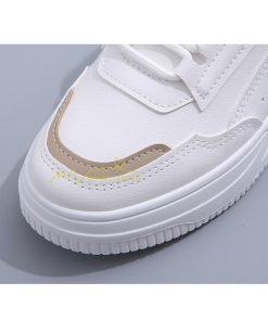 スニーカー | スニーカー　レディース レディースシューズ ローカット 靴 フラットシューズ ぺたんこ ウォーキングシューズ Pu革 美脚 厚底スニーカー 歩きやすい 厚底靴