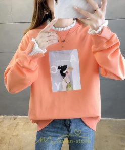 パーカー | トレーナー Tシャツ レディース 長袖 トップス 切り替え プルオーバー スポーツ カジュアル ゆったり 春 秋 お出かけ 通学 通勤 冬 可愛い スポーツ