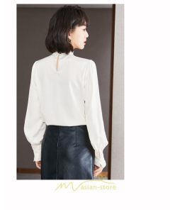 シャツ・ブラウス | ブラウス シャツ 春 秋 冬 長袖 レディース 着痩せ 通勤 OL お出かけ 日常 カジュアル リボン おしゃれ 2022新作 おしゃれ 高級感 綺麗 可愛い キレイめ