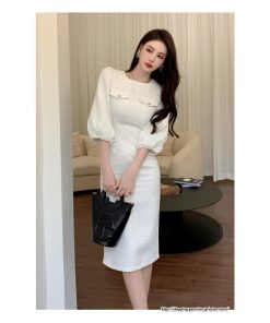 タイト | ワンピースタイトワンピース五分袖 上品 セクシー高級感 ワンピース タイトワンピース ヒップアップ スリム 美ライン エレガント お呼ばれ シルエット