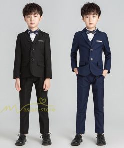 子供 | 子供服 フォーマル スーツ 入学式 卒業式 5点セット 男の子 タキシード キッズ 結婚式 発表会 卒園式 七五三 お揃い ジュニア 上品 おしゃれ カジュアル 通学