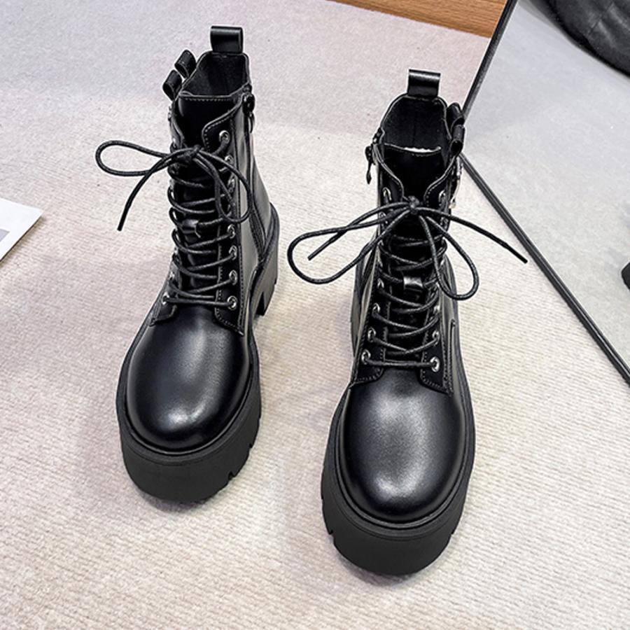 ショートブーツ | レースアップショートブーツストームブーツ