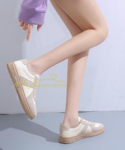 スニーカー | スニーカー レディース レディースシューズ ローカット 靴 フラットシューズ ぺたんこ ウォーキングシューズ Pu革 美脚 歩きやすい 厚底靴 厚底スニーカー