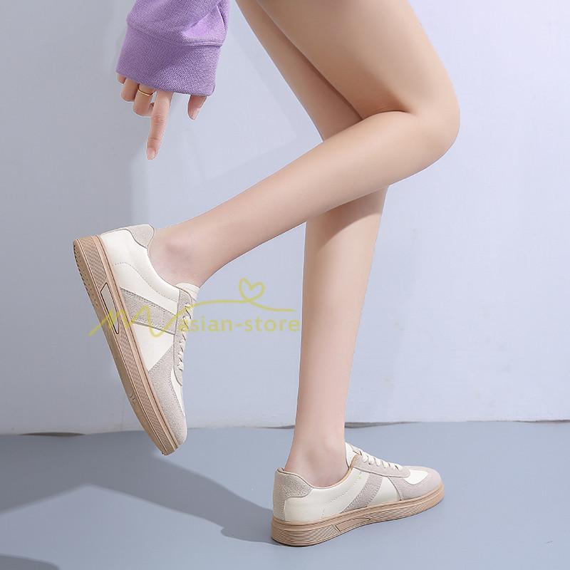 スニーカー | スニーカー レディース レディースシューズ ローカット 靴 フラットシューズ ぺたんこ ウォーキングシューズ Pu革 美脚 歩きやすい 厚底靴 厚底スニーカー