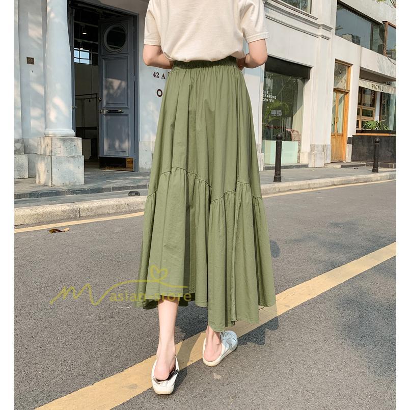 スカート | プリーツロング 春 夏 秋 マキシ 大きいサイズ フレアマキシプリーツ 20代30代40代 韓国ファッション フレア 上品 着痩せ
