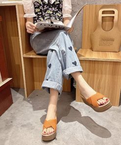 サンダル | 厚底ウエッジソール 韓国風