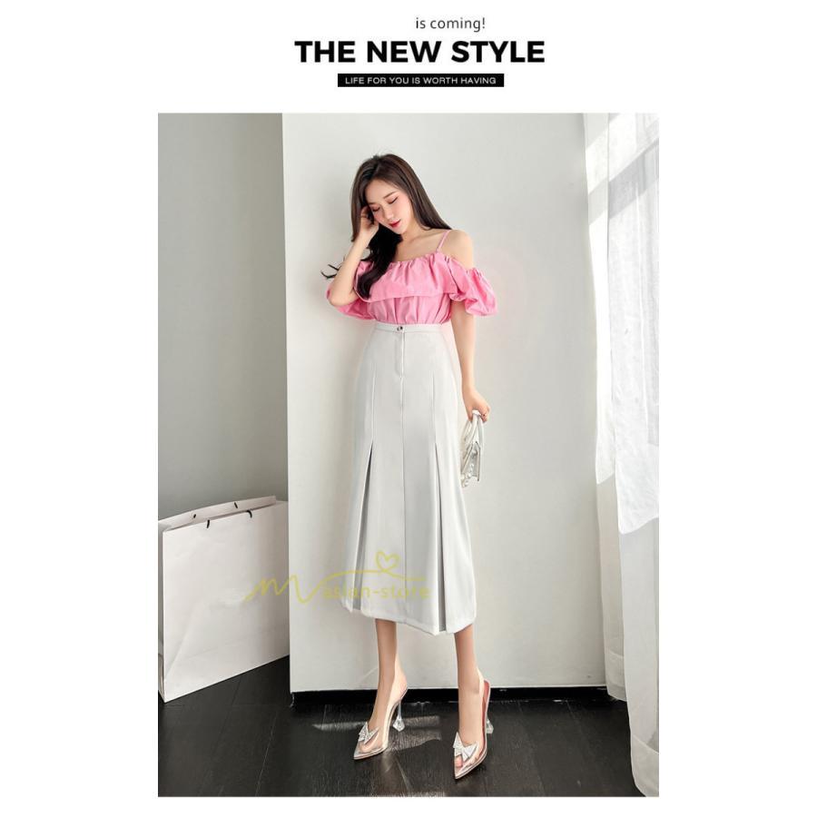 スカート | ボトムス レディース きれいめ 春夏 タイトおしゃれ フォーマル 通勤 プリーツ20代30代40代 着痩せ 韓国風 カジュアル 20代30代40代