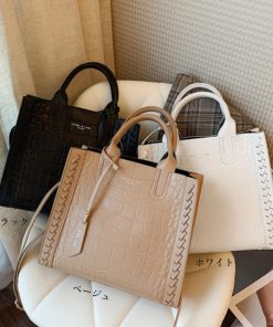 トートバッグ | レディース クロコ型押し 鞄