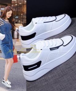 スニーカー | スニーカー　レディース レディースシューズ ローカット 靴 フラットシューズ ぺたんこ ウォーキングシューズ 歩きやすい 厚底スニーカー 美脚 厚底靴 Pu革