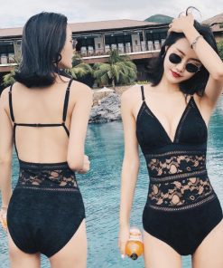 ビキニ | 水着ワンピース 花柄レース 体型カバー 水着 モノキニ 大人 水着 透かし レディース ワンピース セクシー