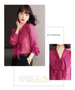 シャツ・ブラウス | シャツ ブラウス 春 秋 シフォン レディース 長袖 フォーマル トップス 50代 40代 30代 20代 おしゃれ キレイめ 着痩せ 可愛い お出かけ 上品 オシャレ