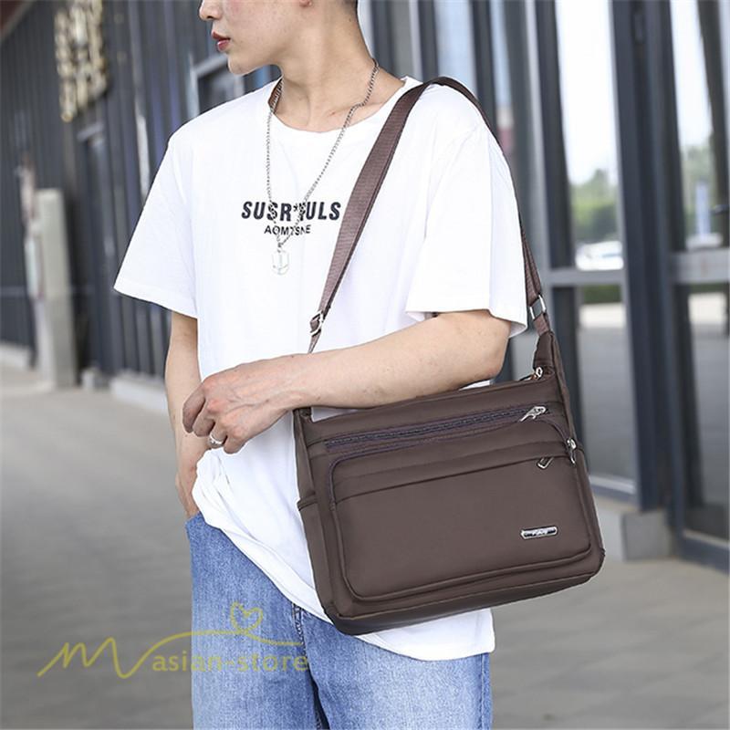 メンズバッグ | ショルダーバッグ メンズ メッセンジャーバッグ カジュアルバッグ バック ビジネスバッグ 斜めがけバッグ メンズファッション 撥水加工 大容量 通勤通学