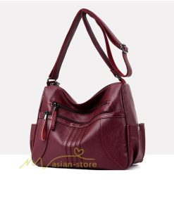 女性用バッグ | ショルダーバッグ レディース おしゃれ かわいい レザー 斜めがけ 通学 2way肩掛けバッグ 通勤 韓国風 シンプル 上品 2021作 20代30代40代50代 ママ トレンド