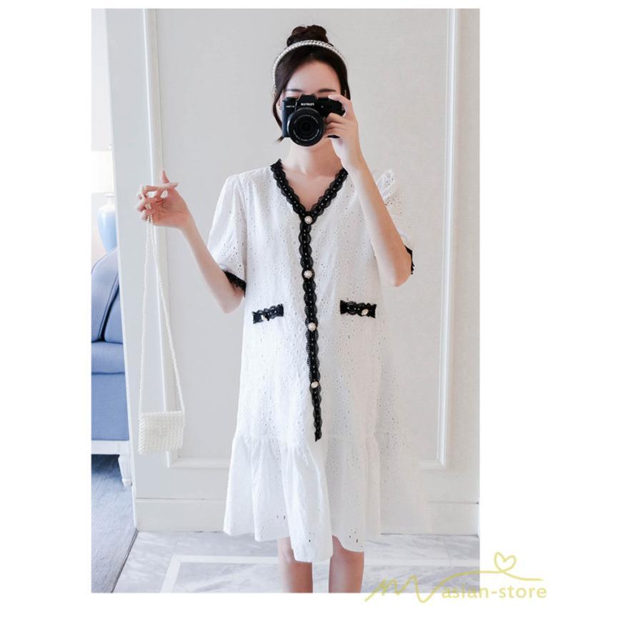 ワンピース | マタニティ 半袖 ママ服 妊娠服 産前 産後 マタニティ服 マタニティウェア 夏コーデ マタニティワンピ 通勤着 マタニティ アウトドア