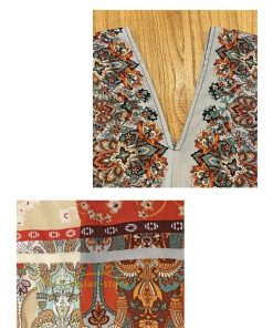 マキシ | ワンピース レディース 40代 春秋 キレイめ マキシ丈ワンピース ロング丈 Aラインワンピース ゆったり エスニック風 上品 上品 着痩せ オシャレ レトロ風 2021作