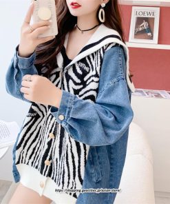 コート・ジャケット | デニムジャケット レディース 長袖 送料無料 切り替え デニム アウター デザイン おしゃれ カジュアル 2022 秋 冬 着痩せ 細身 20代 通勤 50代 40代 30代