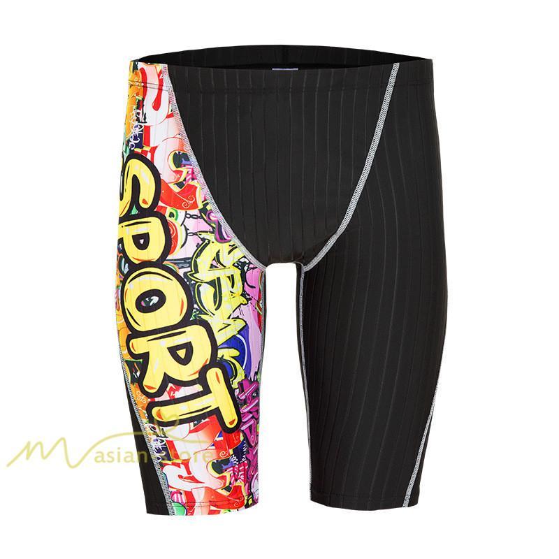 水着 | メンズ 競泳メンズ 競泳用 ジム メンズ競泳水泳パンツ 男性競泳用 練習用 男子 スイムウェア フィットネスプリント