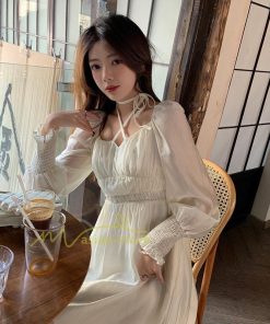 マキシ | ワンピース レディース 夏 40代 きれいめ 膝丈ワンピース 長袖 ワンピ フリル ロング丈ワンピ オシャレ 着痩せ 新作 カジュアル 上品 エレガント お出かけ