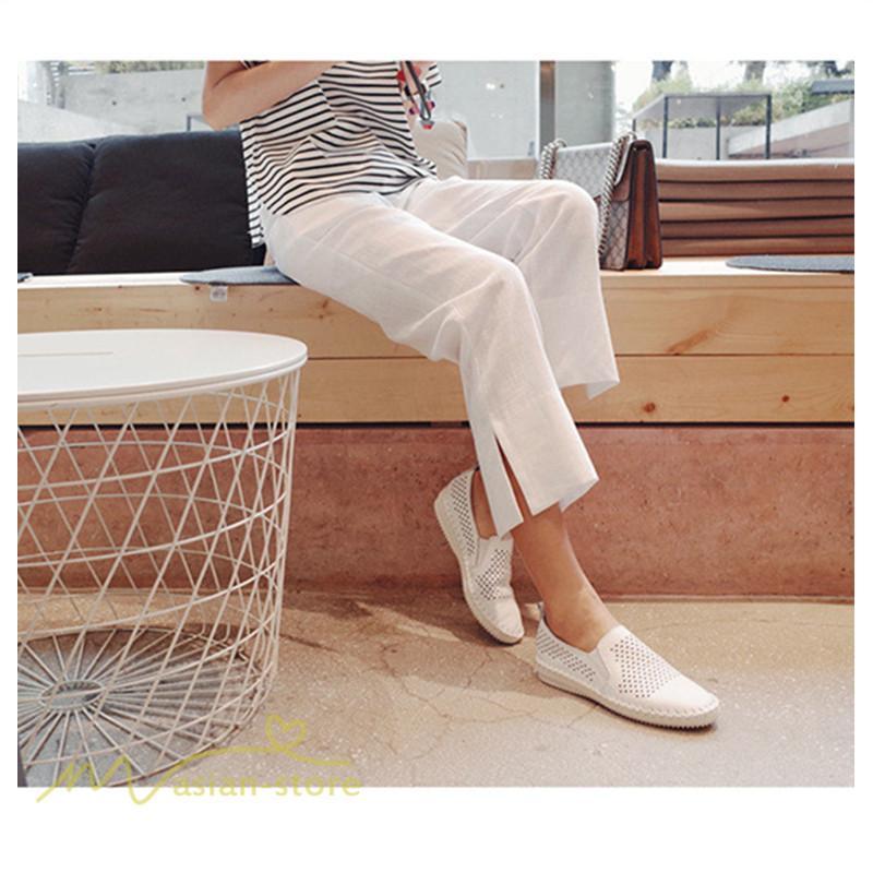 ワイドパンツ | パンツ レディース ロング丈 コットン 麻混 カジュアル 無地 40代 50代 リネン 夏 秋 カジュアル ロングパンツ 大きいサイズ 30代 20代 3色 上品