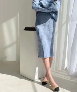 セットアップ | ケーブルニットセットアップレディース秋冬