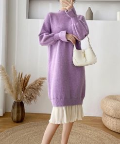 ワンピース | ニット ドッキングカジュアル