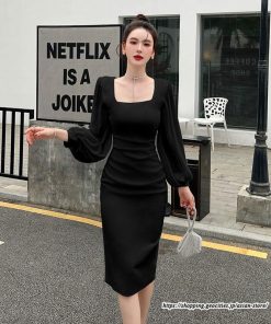 タイト | ワンピースタイトワンピース長袖 上品 セクシー高級感 ワンピース タイトワンピース ヒップアップ スリム 美ライン シルエット お呼ばれ エレガント