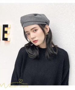 レディース | ベレー 秋新作 ベレー帽 帽子 上品 女性用 秋冬 美しい おしゃれ ひも付き ベレーキャップ 冬コーデ カジュアル 人気 女性帽子 おしゃれ 千鳥格子