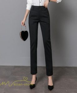 チノ・テーパード・ジョガー・スキニーパン | テーパードパンツ ロングパンツ ９分丈パンツ ビジネスカジュアルパンツ ハイウエスト ロングパンツ レディースパンツ ポケット フォーマル 体型カバー オフィス