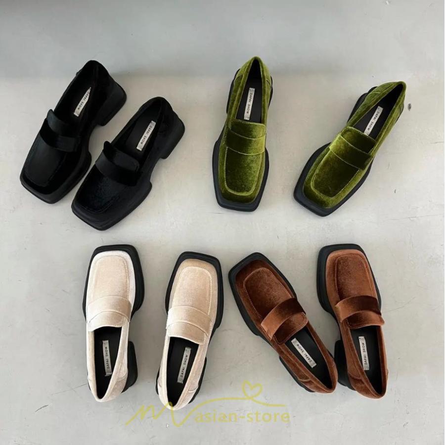 ローファー | パンプス レディース フラットシューズ 靴 レディース 春 夏 秋 冬 2022秋冬 20代30代40代50代 新作 痛くない 送料無料 スクエアトゥ