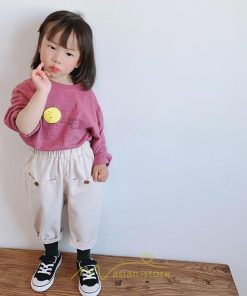 衣装 服 | 子供服 子ども服 こども服 キッズ ベビー 男の子 女の子 長ズボン ズボン パンツ ボトムス 可愛い 上品 カジュアル コットン 高品質 秋 春 男女兼用 ナチュラル