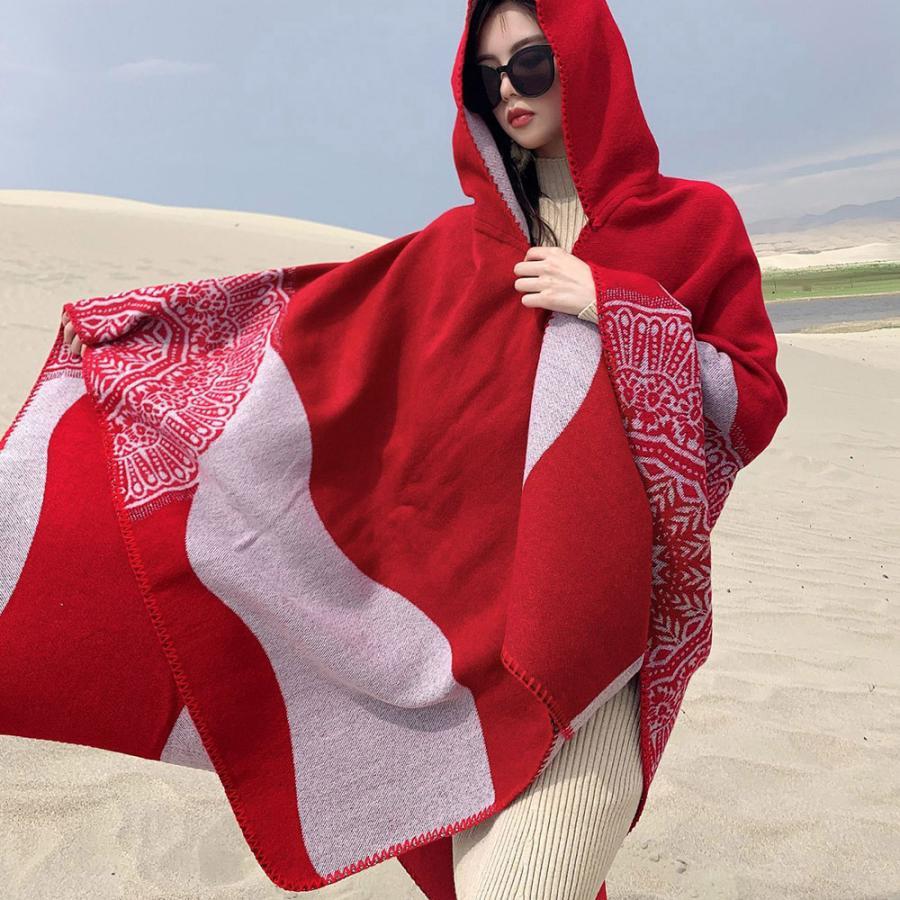 マフラー | ニットマント レディース ニットマフラー