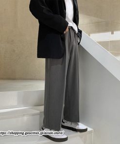 スラックス | パンツ ビジネスパンツ ワイドパンツ 無地 20代 30代 メンズ ゆったり 春 秋 冬 薄手 カジュアル 40代 オフィス フォーマル 50代 大きいサイズ