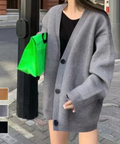 カーディガン | ニットレディース 中厚手