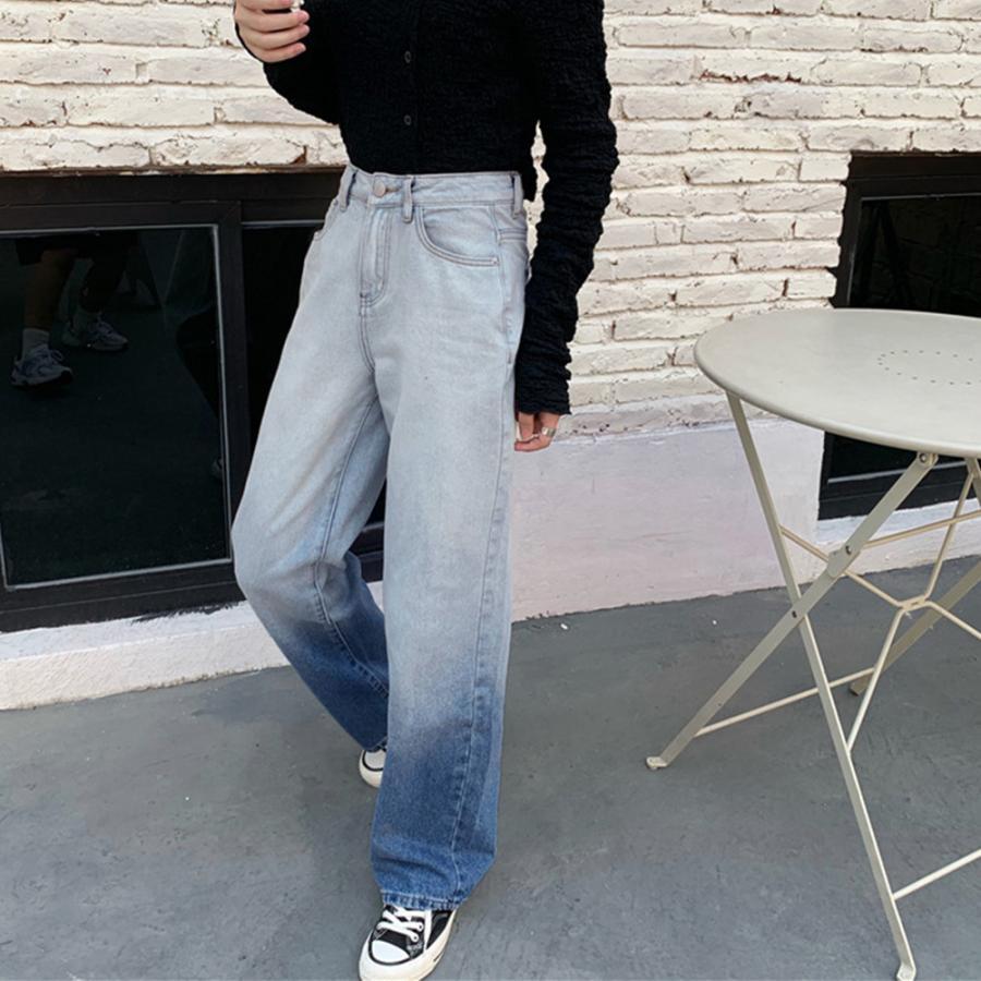 デニム | デニムパンツ レディース ストレートパンツ