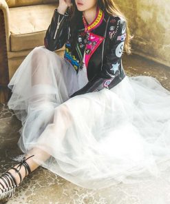 ロングスカート | ロング グレー フレアスカート 春夏 黒 ウエストゴム チュールスカート マキシスカート ミモレ丈スカート白