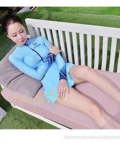 水着 | レディース フィットネス 体型カバー 長袖 ミセス トレンド 母の日 プレゼント 競泳 パッド付き ワンピース トレーニング 練習 女性 スイムウェア 温泉用