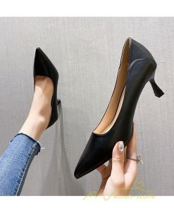 パンプス | 大きいサイズ 走れる ヒール 4cm 6cm レディース 結婚式 通勤 二次会 小さいサイズ ハイヒール ミドルヒール 20.5cm ポインテッドトゥ 26.5cm