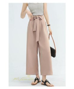 ワイドパンツ | ガウチョパンツ レディース 春 夏 秋 ボトムス 40代 美脚 無地 9分丈 ロング丈 ハイウェスト カジュアル 20代 可愛い 普段着 上品 ゆったり 30代